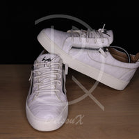 Giuseppe Zanotti 'OFF WHITE' Crocodile Frankie (44) 🐊