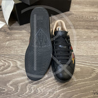Gucci Ace 'Flames' Black Leather (41.5) ⚡️