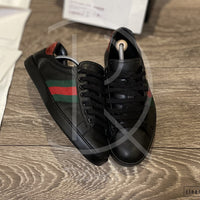 Gucci Ace 'Black Leather' Classic (41) 💼