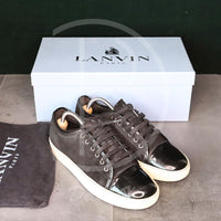 Lanvin ‘Black Suede' Lak Toe (40) 💂🏼♀️