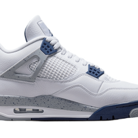 Nike Sneakers, Nike Air Jordan 4 'White Midnight Navy’ 🫐