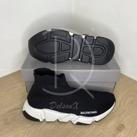 Balenciaga Speed Tranies 'Black & White' (42) 🏃🏽♂️
