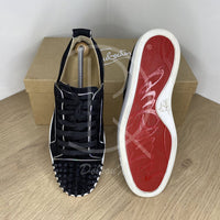 Christian Louboutin 'Black Mat' Junior Spikes (41.5) 💃🏽