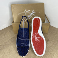 Christian Louboutin 'Marine Metal' Junior Spikes (43.5) 🗺