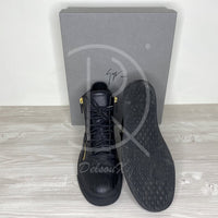 Giuseppe Zanotti 'Black Printed Croc' Double Zip High-tops Herre Sneakers (44) ✔︎