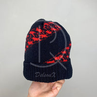 Givenchy 'Rød' Logo Uld Hue Unisex (One Size) 🤗