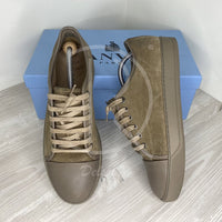 Lanvin 'Beige Suede' Mat Toe Herre (42) 🥯