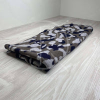 Lanvin Unisex 'Brun Camouflage' Uld Halstørklæde (One Size) 🦬