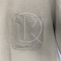 Louis Vuitton 'Damier P' Army Green Herre T-Shirt (XL) 🫒