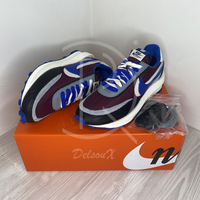 Nike Waffle LD X Sacai x Undercover 'Night Maroon Team Royal' (43) 🚎