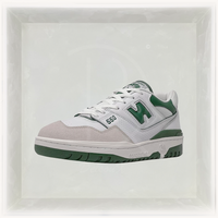 New Balance Sneakers, 550 'White Green/Team Forest Green' 🧩