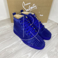 Christian Louboutin 'Atlantic Mat' Louis Flat Spikes High Tops Herre (41) 🧵