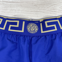 Versace Badeshorts, Boxer Lungo Mare Uomo 'Greca Border' Herre Badeshorts (Small)
