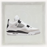 Nike Sneakers, Air Jordan 4 Retro ‘Military Black’ ♣️