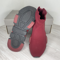 Balenciaga Sneakers, 'Red Flame / Burgundy' Speed Trainers Herre Sneakers (42) 😇