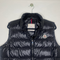 Moncler Vest, Sort 'Ghany Gilet' Down (M5)