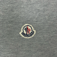 Moncler Polo, Herre 'Maglia Polo Manica Corta' Grå (M)