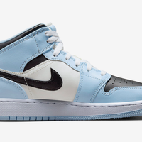 Nike Sneakers, Jordan 1 Mid ‘Ice Blue’ (GS)