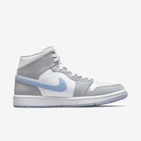 Nike Sneakers, Jordan 1 Mid ‘Wolf Grey Aluminum’ (W)