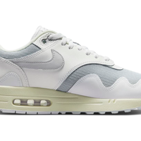 Nike x Patta Sneakers, Air Max 1 'Waves White' Silver