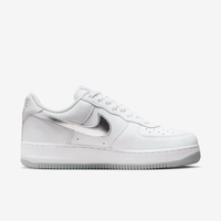 Nike Sneakers, Air Force 1 '07 Low ‘Color of the Month White Metallic Silver’