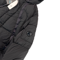 C.P. Company Jakke, Herre Nycra-R Down 'Sort' (XX-Large / 50)