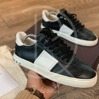 Valentino 'Flycrew' Black Leather (40) 🌤