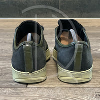 Lanvin 'Black Suede' Green Lak Toe (40) 💚