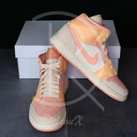 Nike Jordan 1 'Apricot Orange' Mid (W) (43) 🍑