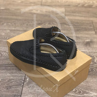 Christian Louboutin 'Black Leather' Pik Boats (40) 👟