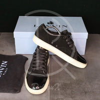 Lanvin ‘Black Suede' Lak Toe (40) 💂🏼♀️