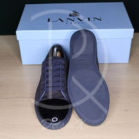 Lanvin 'Navy on Black' Lak Toe (40) 👨🏽✈️
