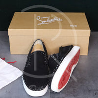 Christian Louboutin 'Black Suede' Pik Boat (43) 😁