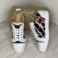 Christian Louboutin 'Louis Junior Orlato' sneakers in leather with logo print (42.5) 🥶
