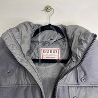 Guess Hooded Puffa Grey Jackets ☃️
