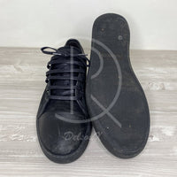 Lanvin Sneakers, Herre 'All Black' Mat Toe (43) 🂱