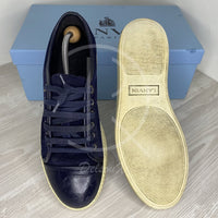 Lanvin Herre 'Navy' Lak Toe (41) 😇