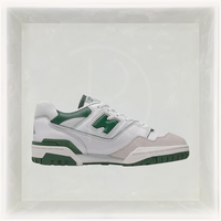 New Balance Sneakers, 550 'White Green/Team Forest Green' 🧩