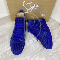 Christian Louboutin 'Atlantic Mat' Louis Flat Spikes High Tops Herre (41) 🧵