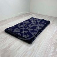 Lanvin Unisex 'Blå' Lyng Uld Halstørklæde (One Size) 🖌