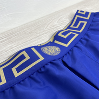 Versace Badeshorts, Boxer Lungo Mare Uomo 'Greca Border' Herre Badeshorts (Small)