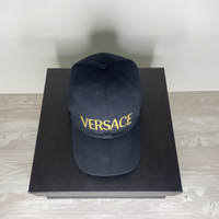 Versace Cap, Unisex Sort Embroidered Logo Cap (Medium)