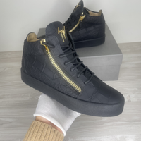 Giuseppe Zanotti Sneakers, London Double Zip Mid 'Black' (41)