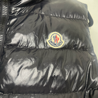 Moncler Vest, Sort 'Ghany Gilet' Down (M5)