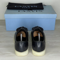 Lanvin Sneakers, 'Leather Black' Leather Toe (39)