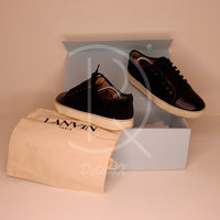 Lanvin 'Black Suede' Mat Toe (41) 🌻