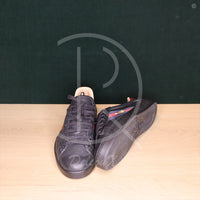 Gucci Ace 'Black Leather' Bee (43) 🐝