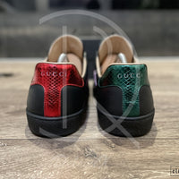 Gucci Ace 'Flames' Black Leather (42.5) 🔥