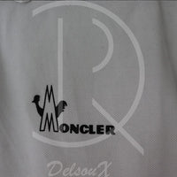 Moncler 'White Manica Corta' Maglia Polo (L) 😎