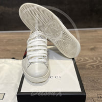 Gucci Ace Classic 'White Leather' (44.5) ✌🏽